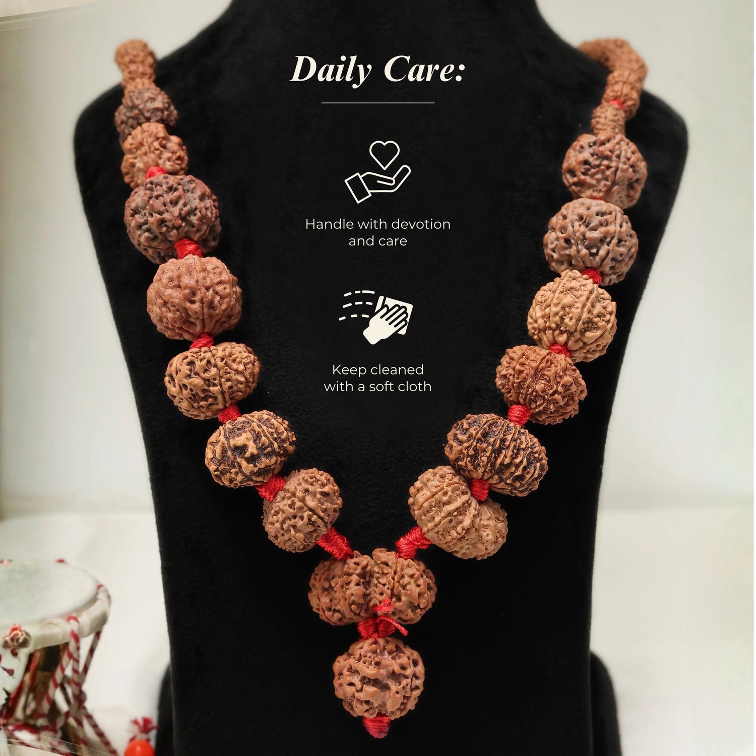 1 - 14 Mukhi Nepali Rudraksha Kantha