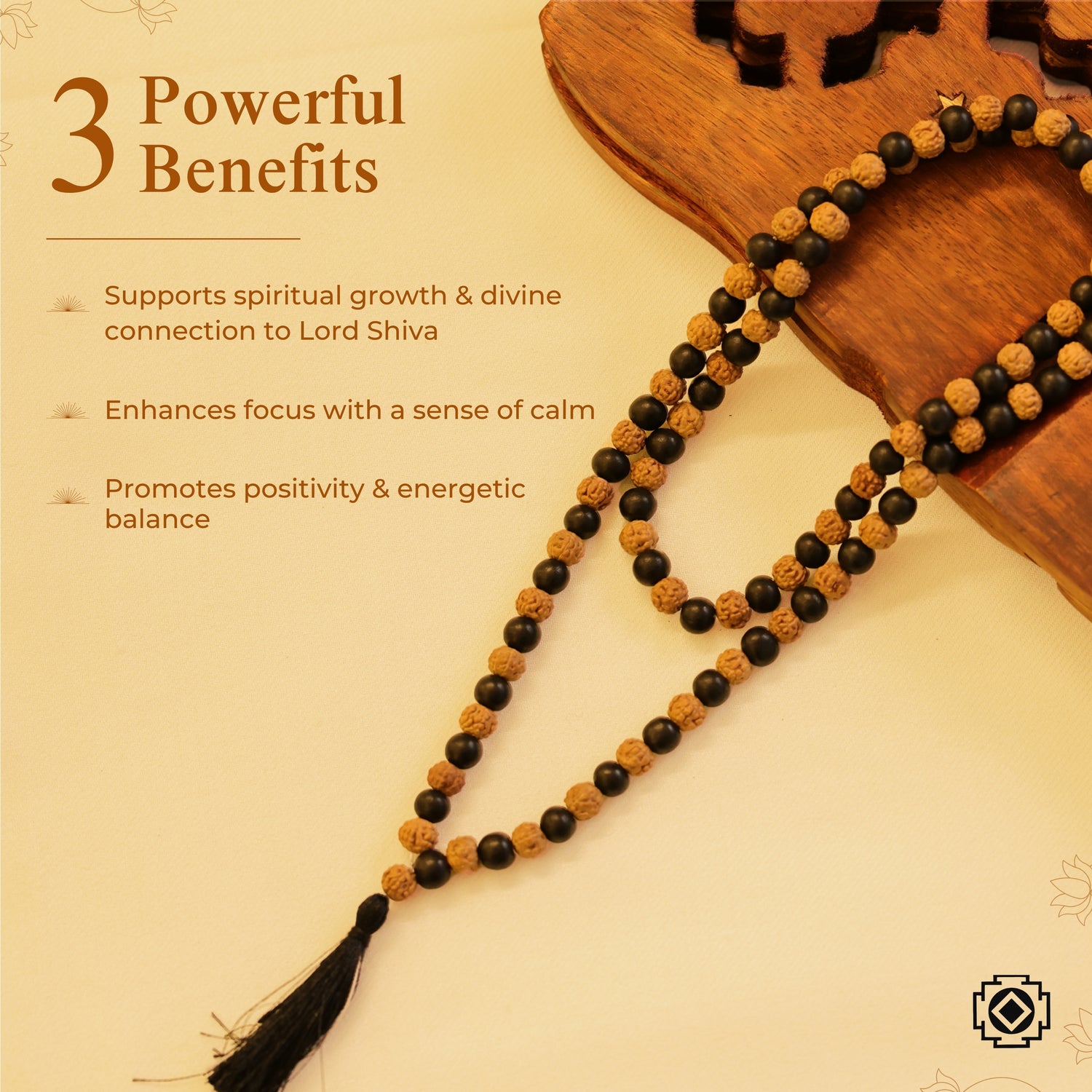 Divine Rudraksha & Karungali Malai