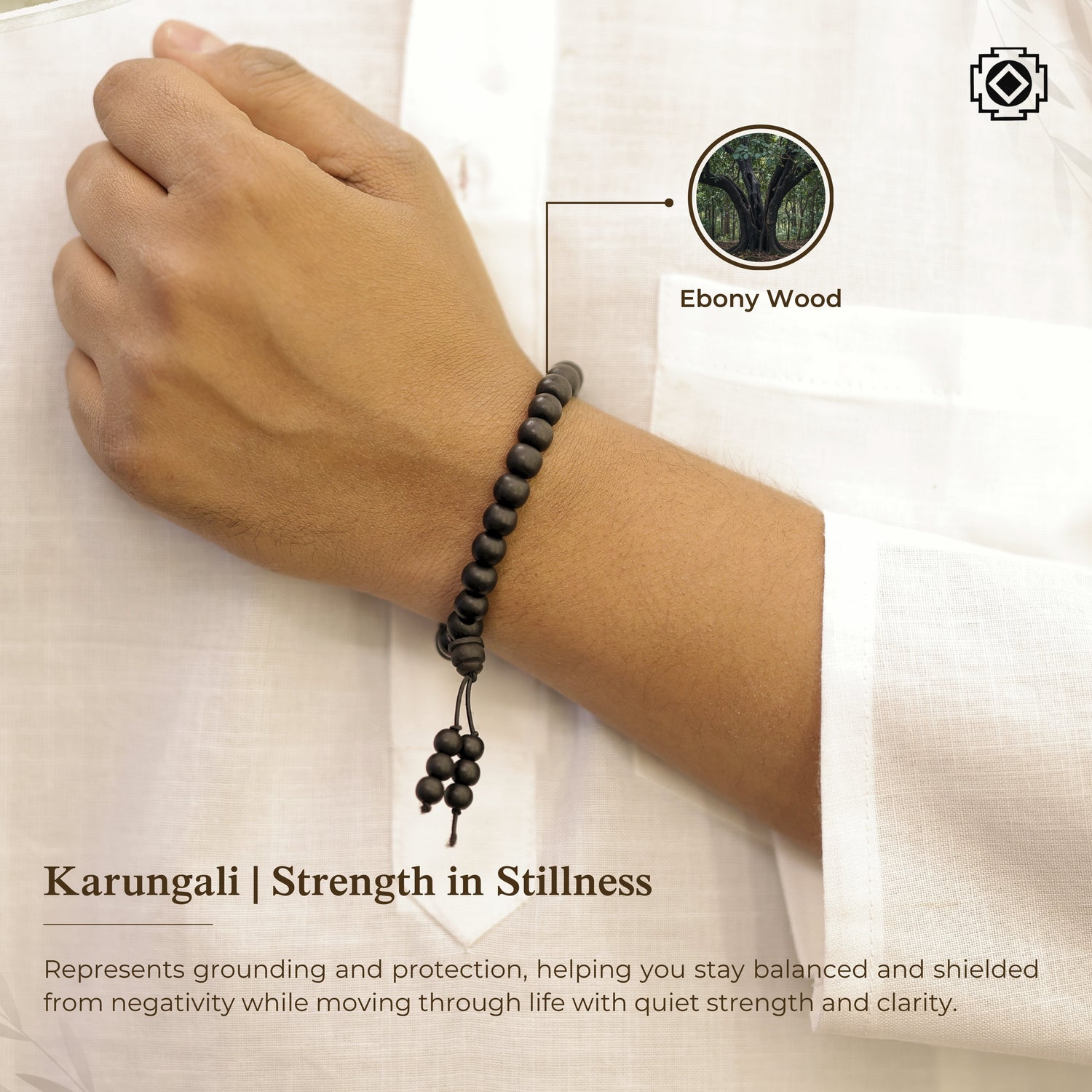 Karungali Malai Bracelet