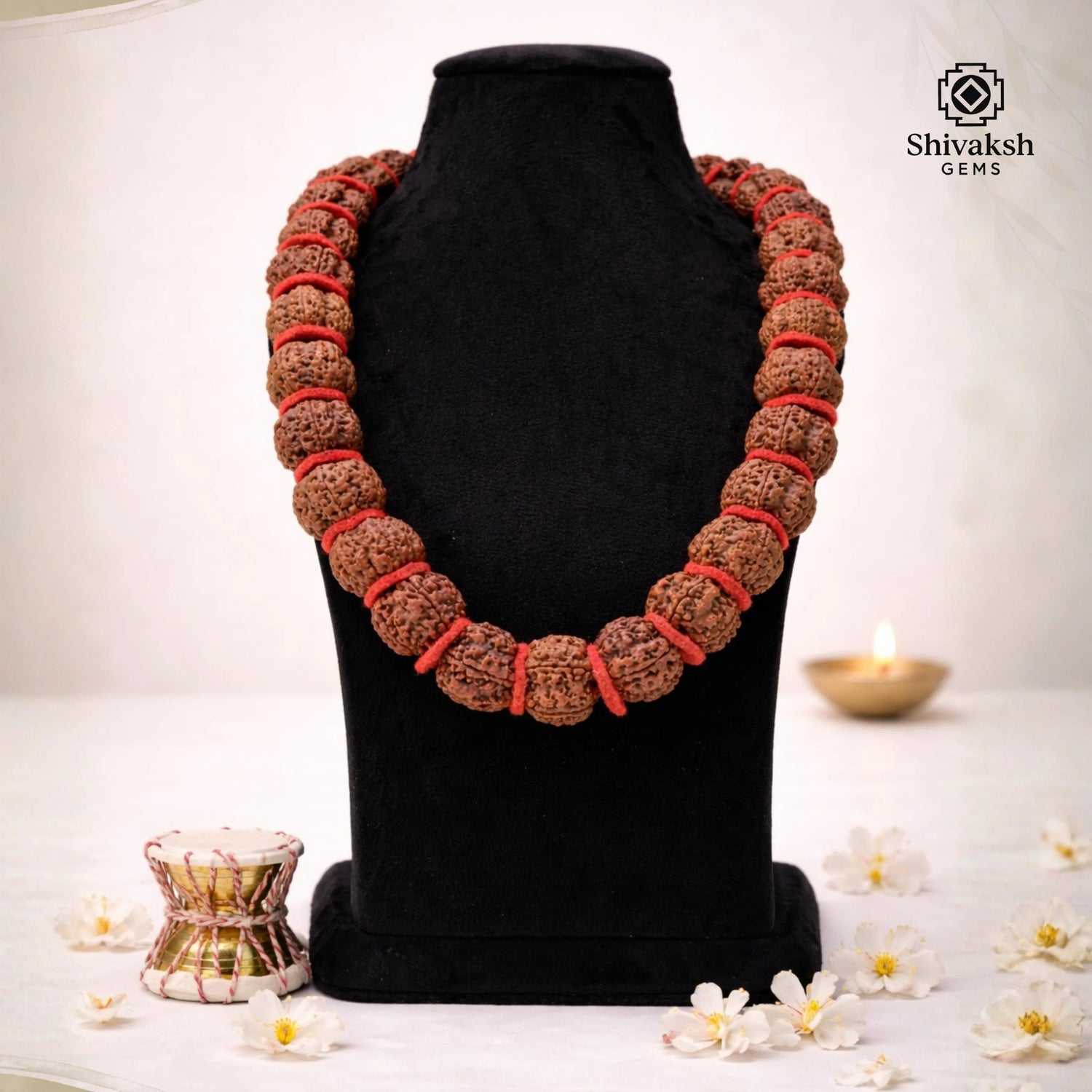 5 Mukhi Rudraksha Kantha
