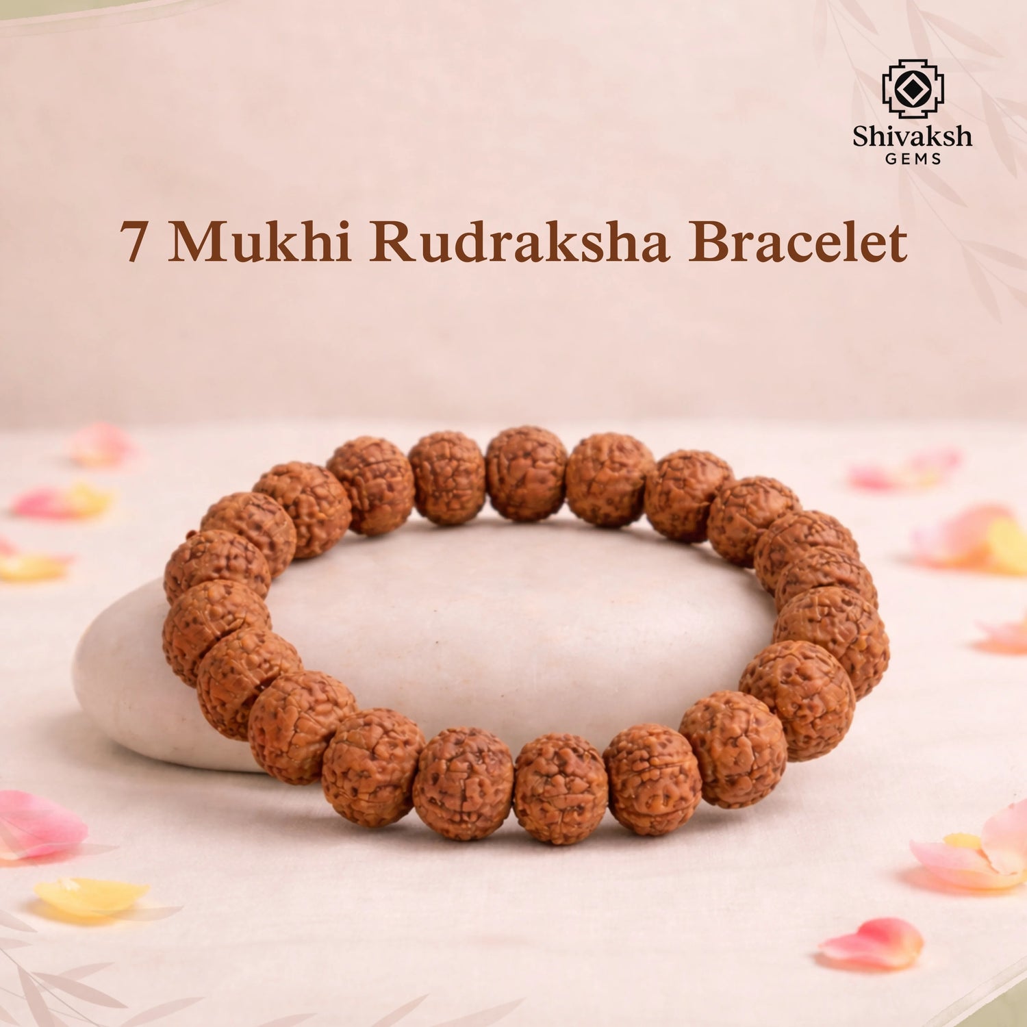 7 Mukhi Rudraksha Bracelet