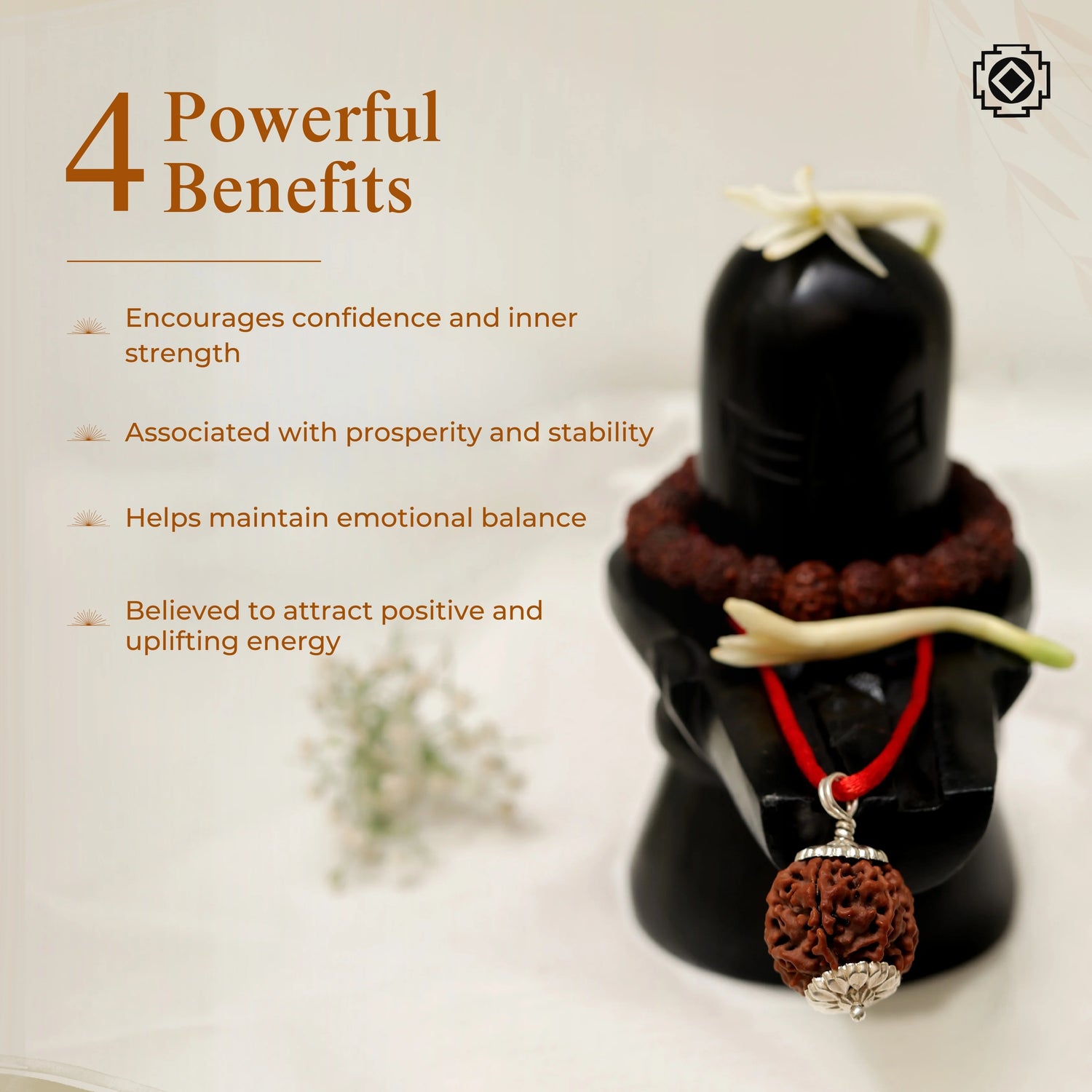 7 Mukhi Rudraksha Pendant