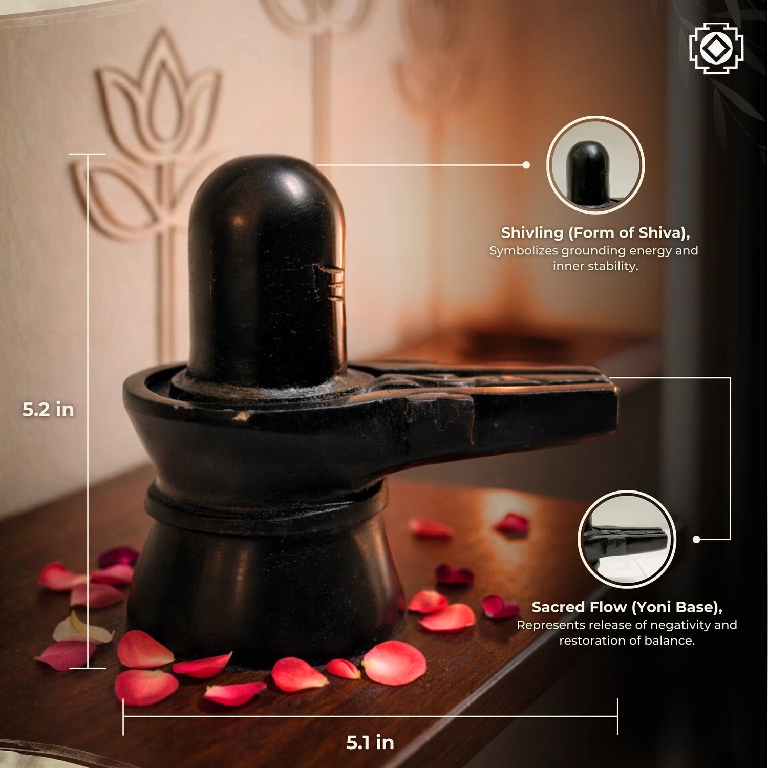 Black Shivlingam