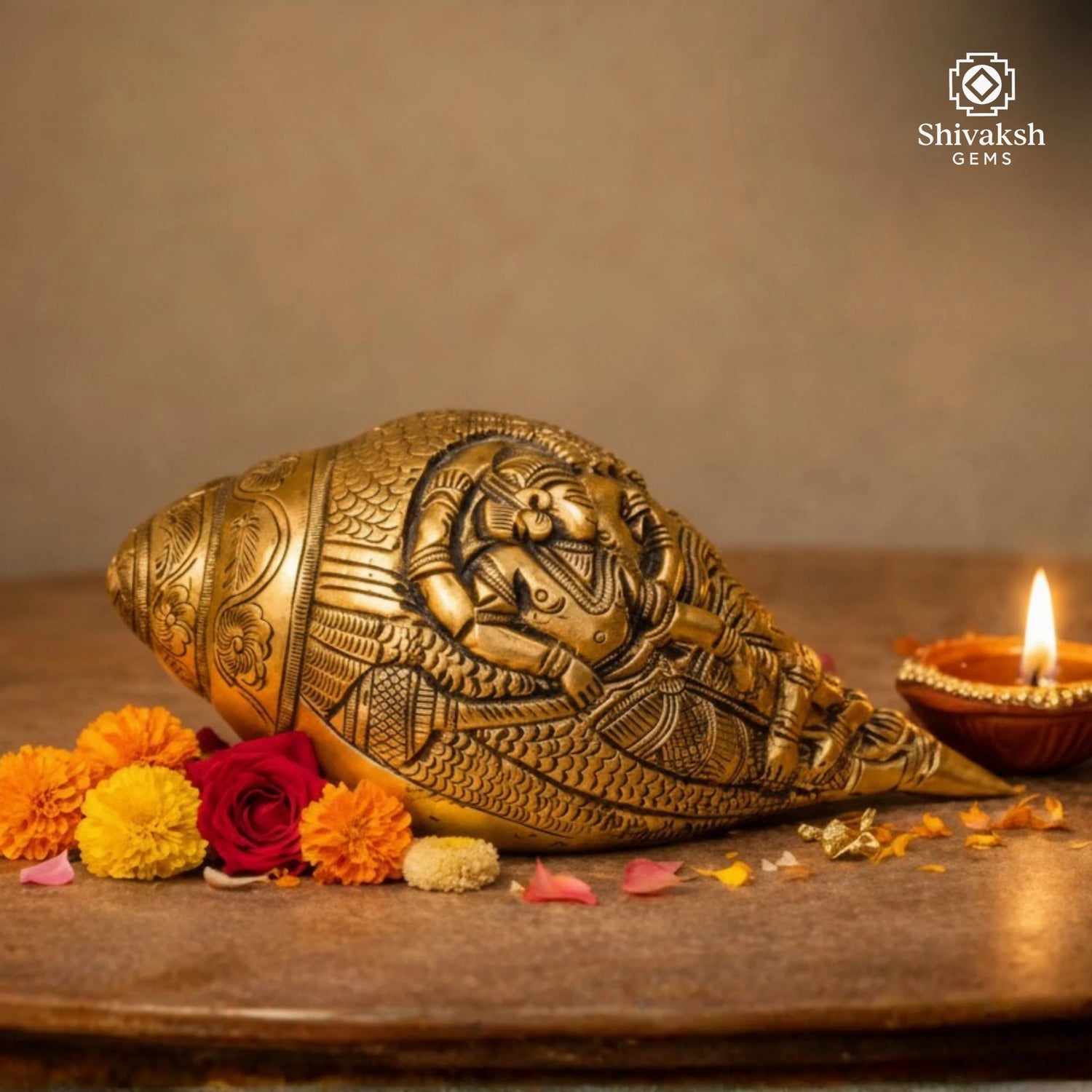Brass Shankh