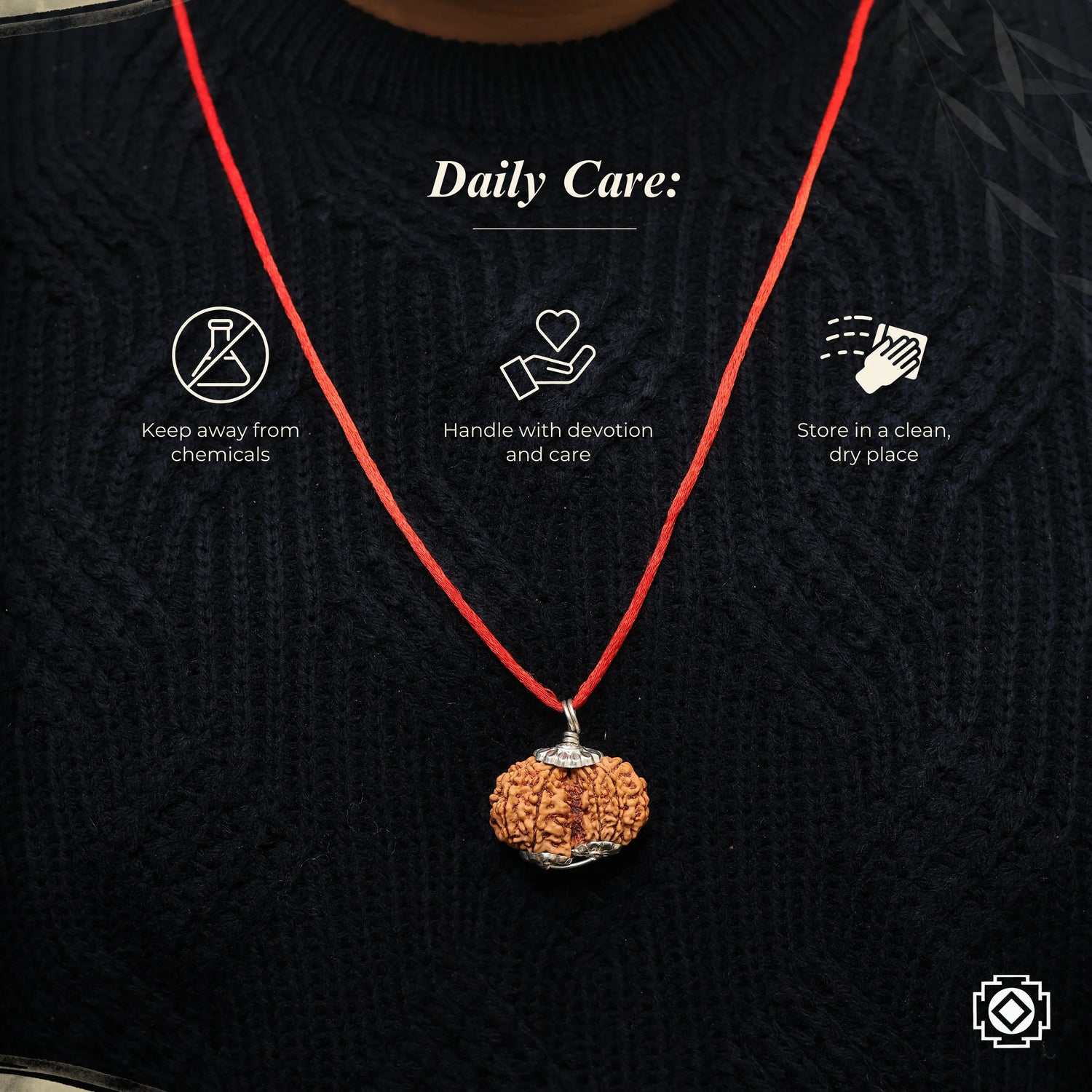 Gauri Shankar Rudraksha Pendant