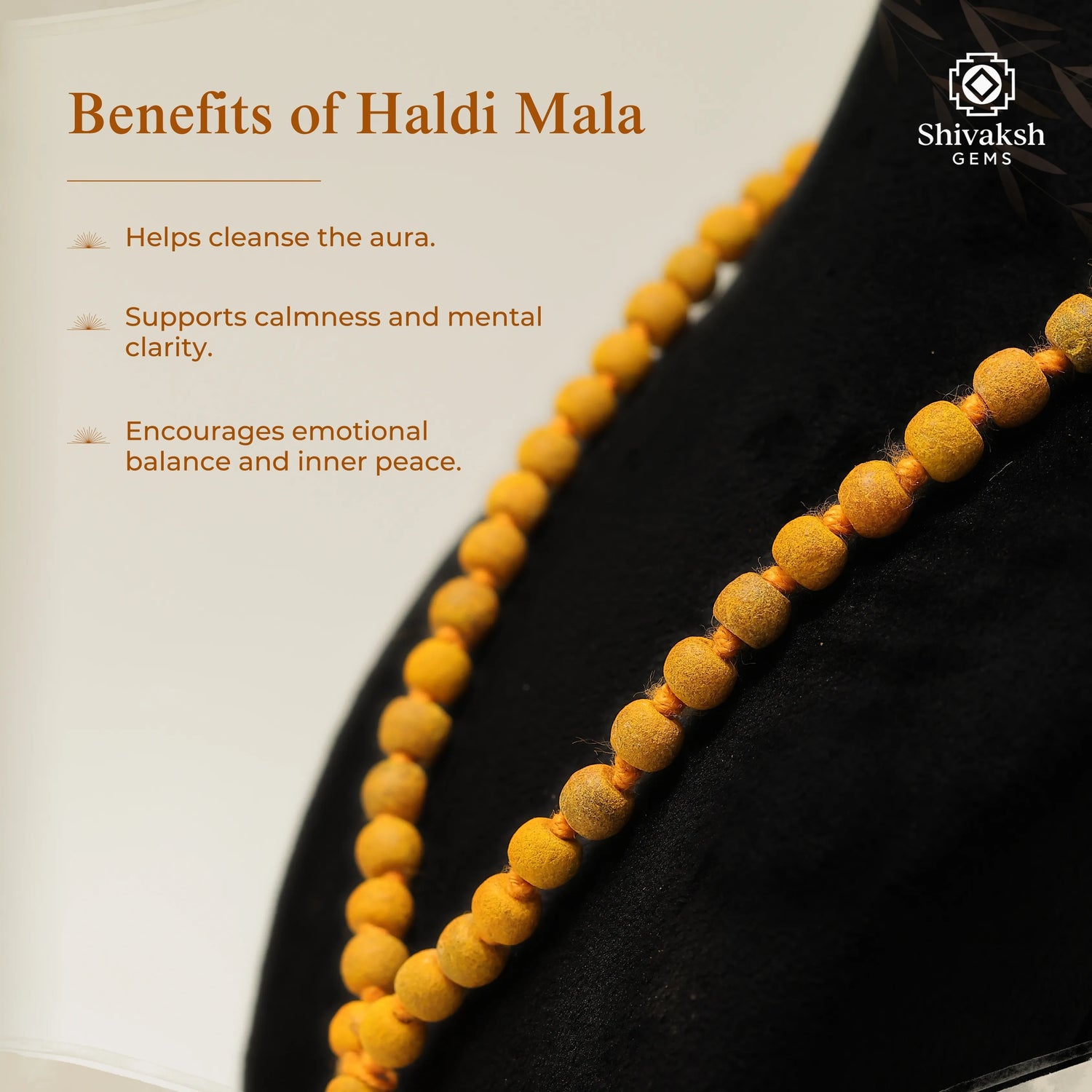 Haldi Mala Turmeric Mala