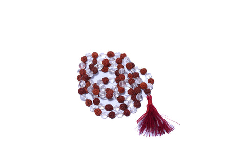 Rudraksha Sphatik Mala