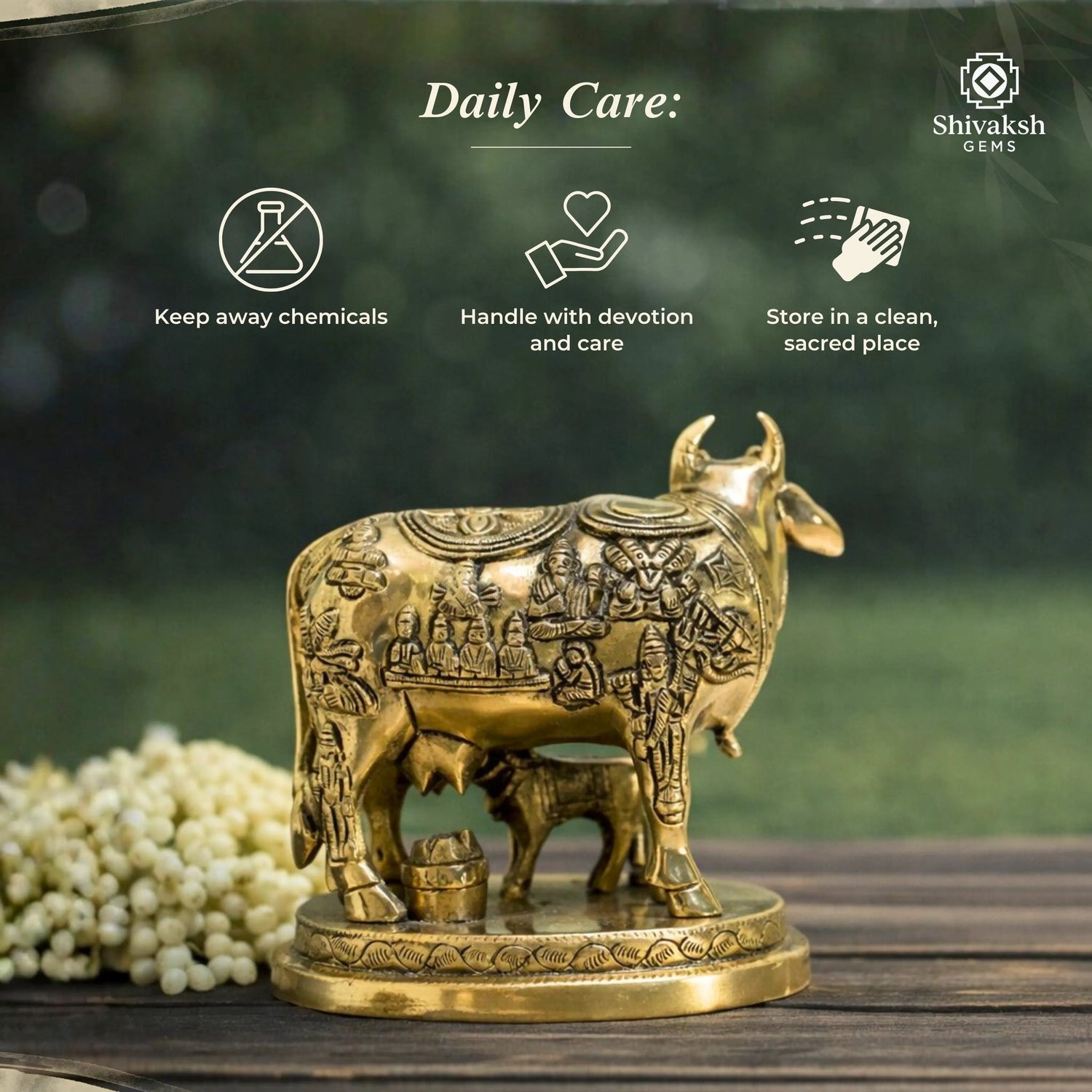 Kamdhenu Cow Murti