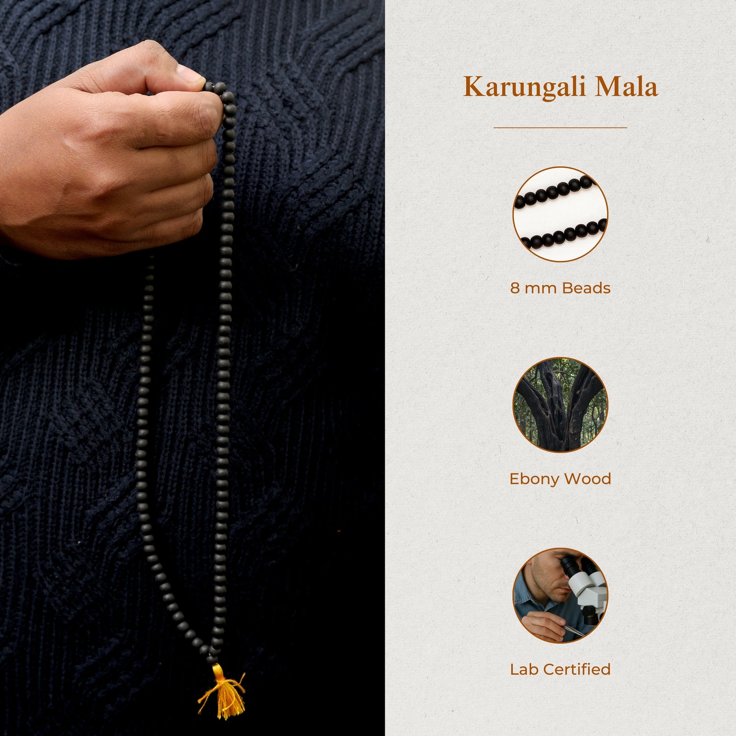 Karungali Malai Ebony Wood