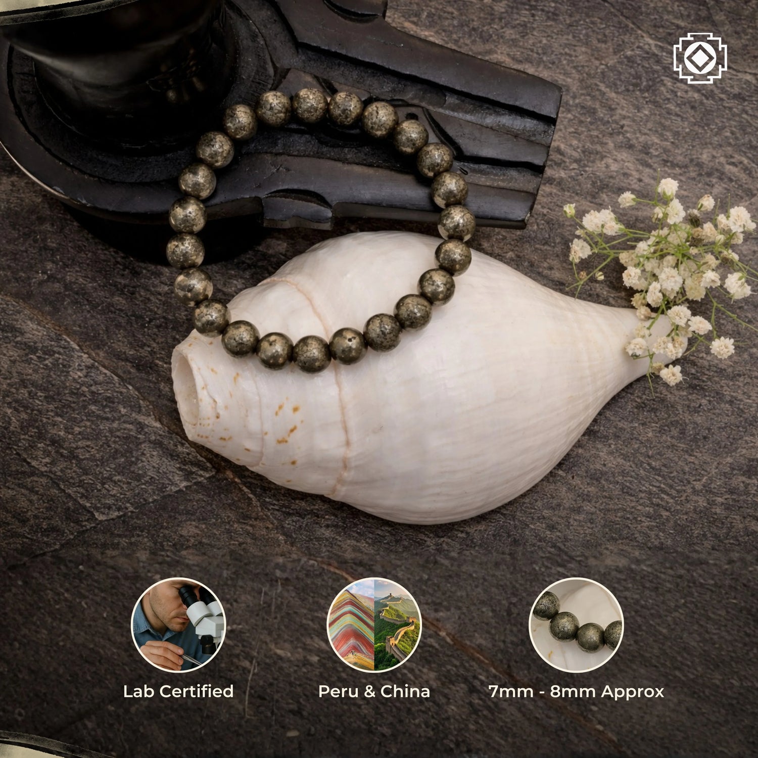 Pyrite Bracelet AAA Quality